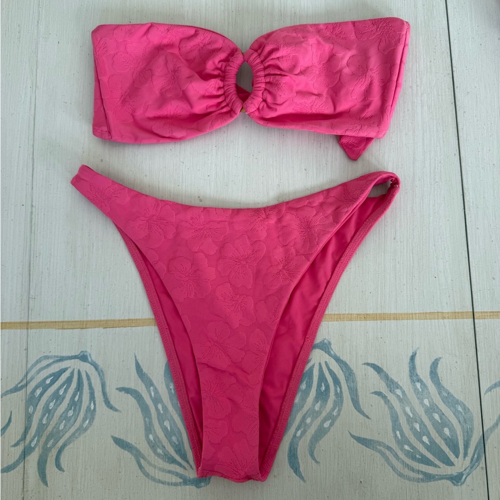 Lspace Pink Bikini Set